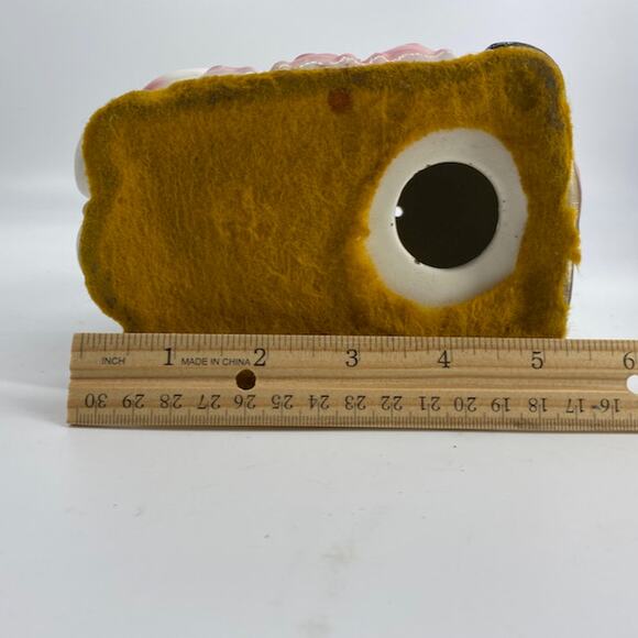 Vintage Mama Piggy Bank 'Please Feed Me' Ceramic Hand Painted Charming Piglets - Picture 10 of 12